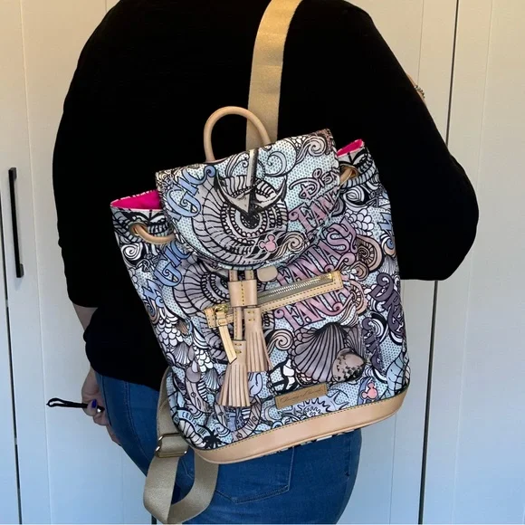 ❤️Wow, Super Rare.. Disney Dooney & Bourke Cruise line Nylon Backpack - Picture 2 of 16